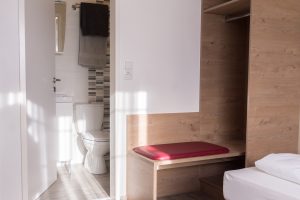 BAUERs Gästehaus Einzelzimmer Dusche WC